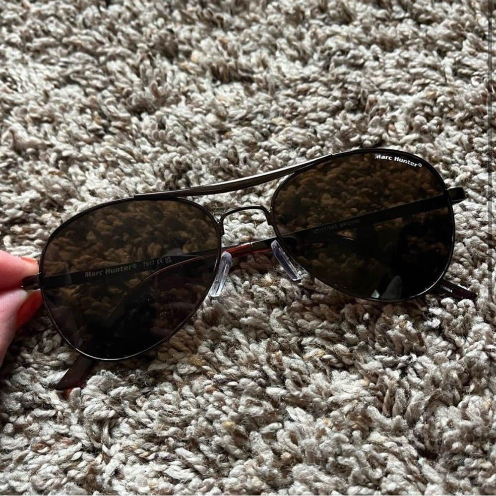Women’s Marc Hunter Aviator Sunglasses Lens Width 57 Bridge 17 Temple 145 New